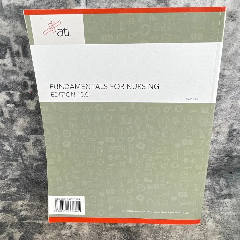 ATI Fundamentals for Nursing Edition 10.0 Content Mastery Series Review Book